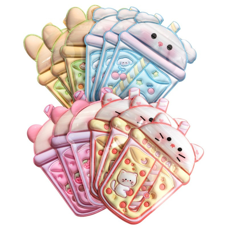 Woreczki strunowe kolorowe 12szt - Cute Animals BAGS-025 Dalprint